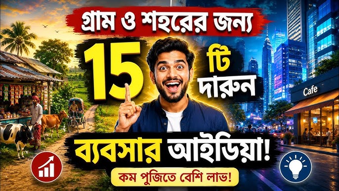 নতুন উদ্যোক্তাদের অল্পপুঁজিতে ১৫টি সেরা ব্যবসা